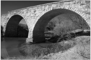 Chase County 7--Clements stone arch bridge